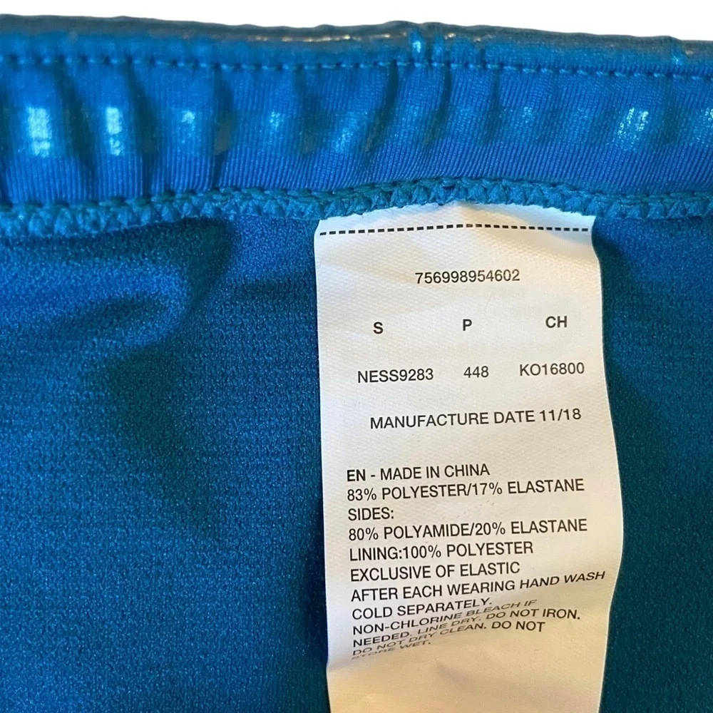 Nike 6:1 Shine Stripe Hipster Bikini Bottom NWOT